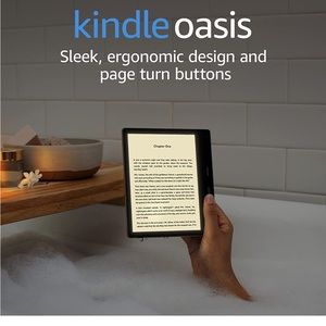 New never used ………..Kindle Oasis Tablet….slate gray. 8GB………10th Generation.